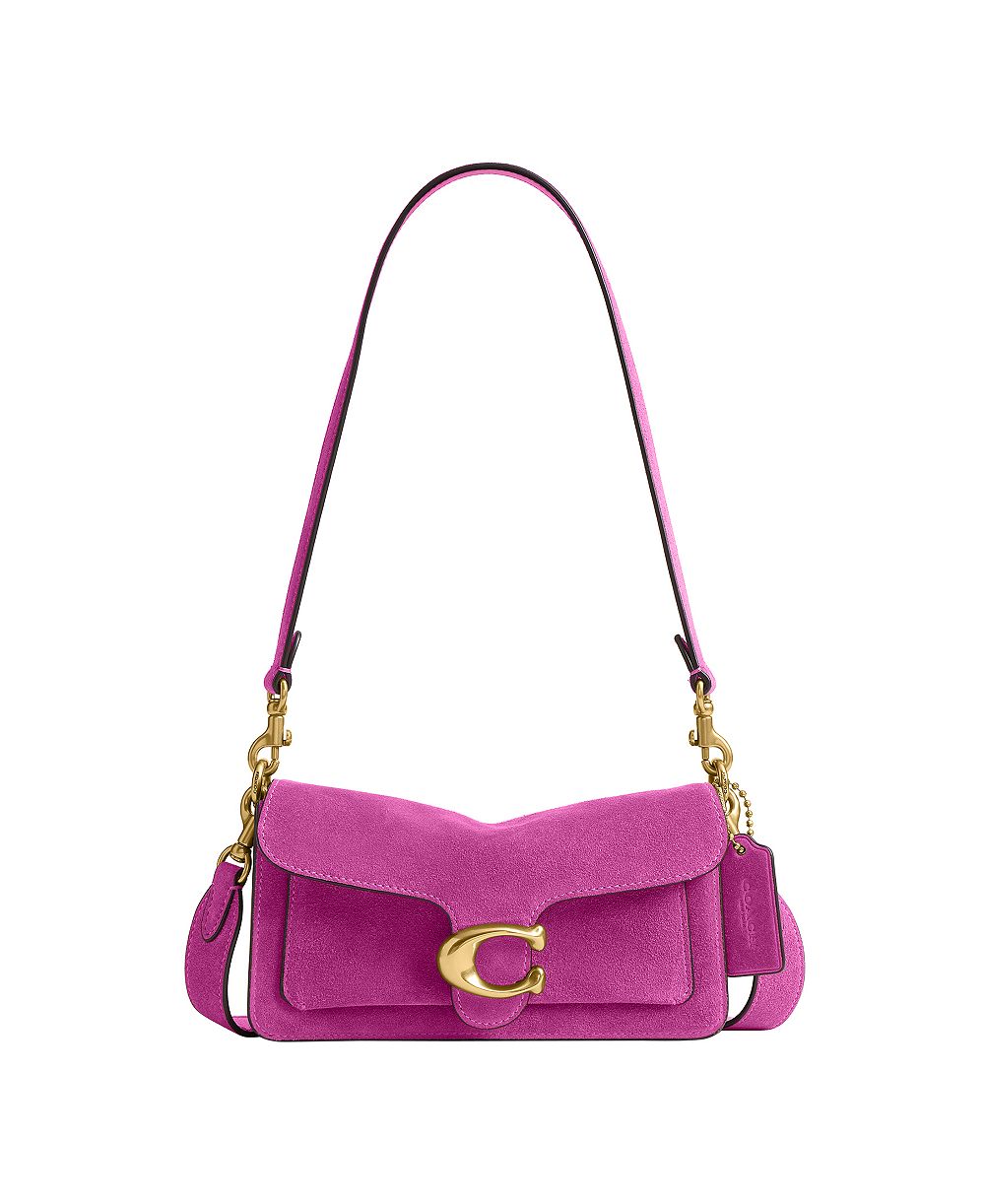 COACH Suede Small Tabby Shoulder Bag 20