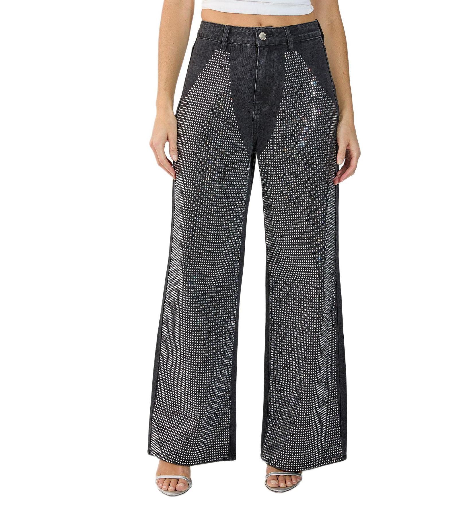 Женские джинсы Nasty Gal Diamante Denim Chap