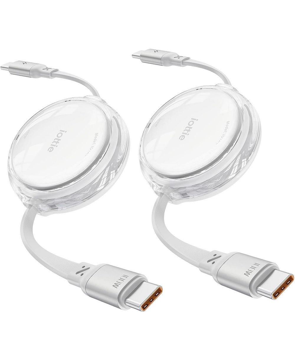 iOttie Basix Кабель iOttie Basix by 100W Retractable USB-C (2 шт.)