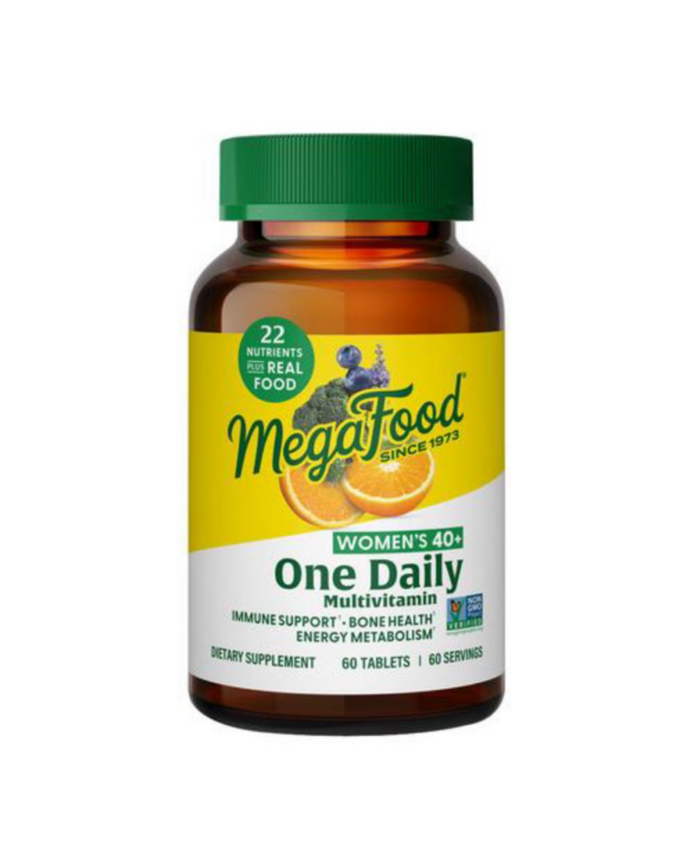 MegaFood Women's 40 Plus One Daily Multivitamin ,60 Tablets