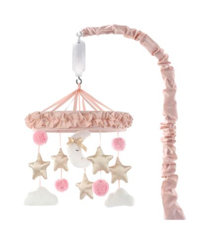 The Peanutshell Grace Celestial Musical Crib Mobile