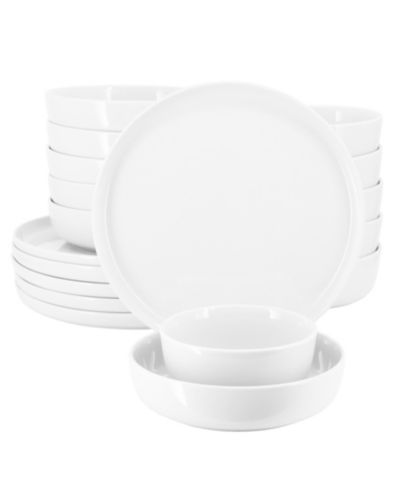 Elama Duncan 18-Pc. Dinnerware Set, Service For 6