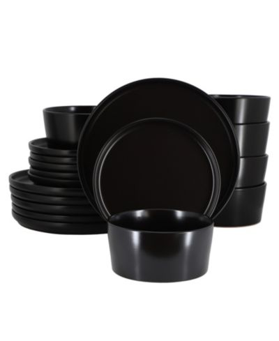 Elama Josh 18-Pc. Dinnerware Set, Service For 6