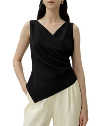 Женский топ LILYSILK Women's Elise V-Neck Top