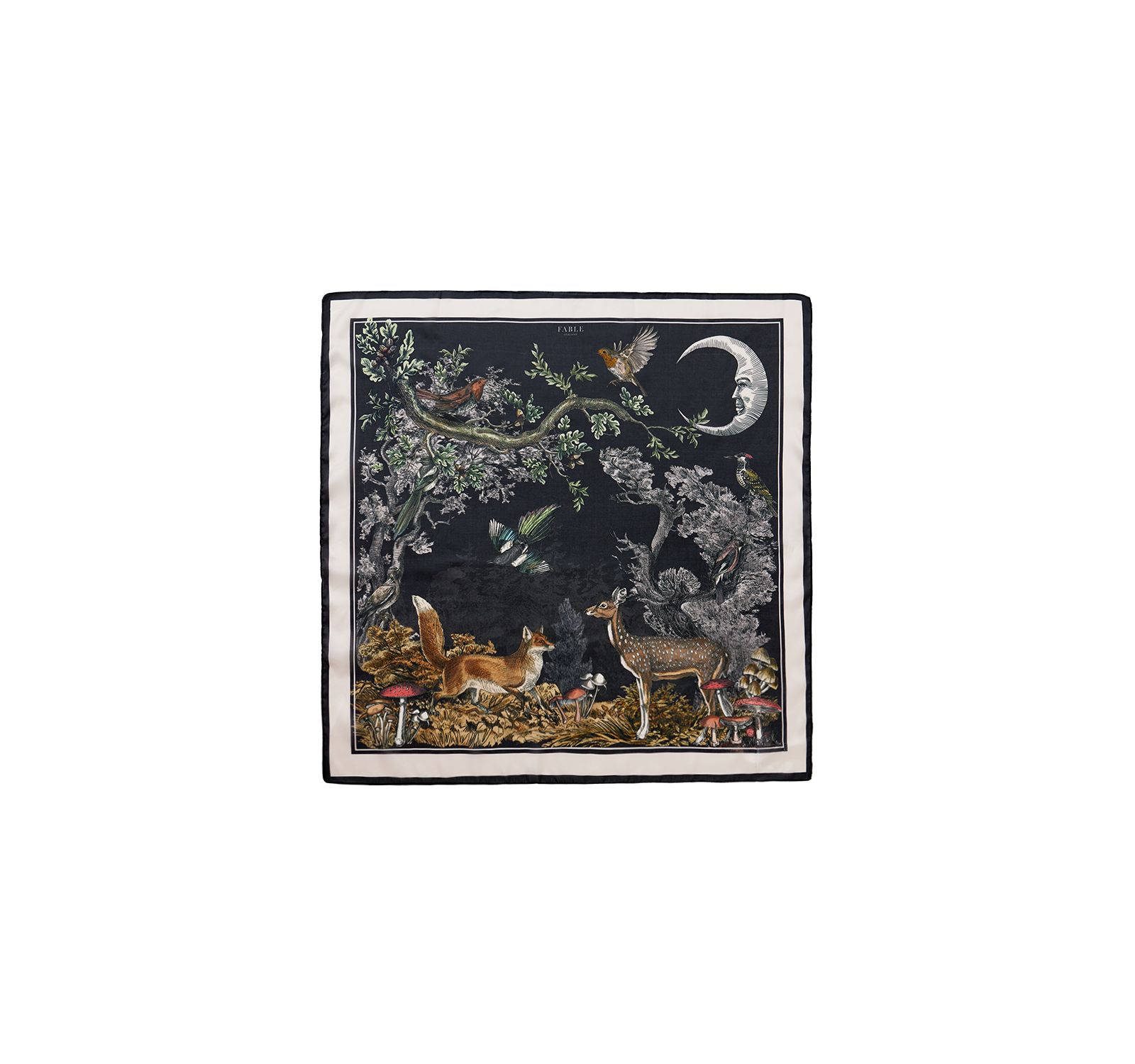 Fable England Women's A Night's Tale Narrative Square Scarf