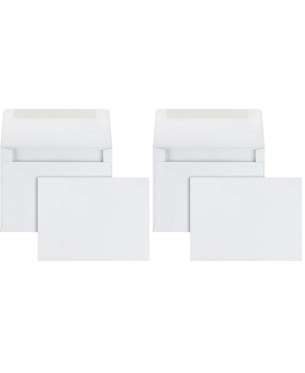 Конверты GNUADZ A2 Invitation Gummed Closure Quarter Fold