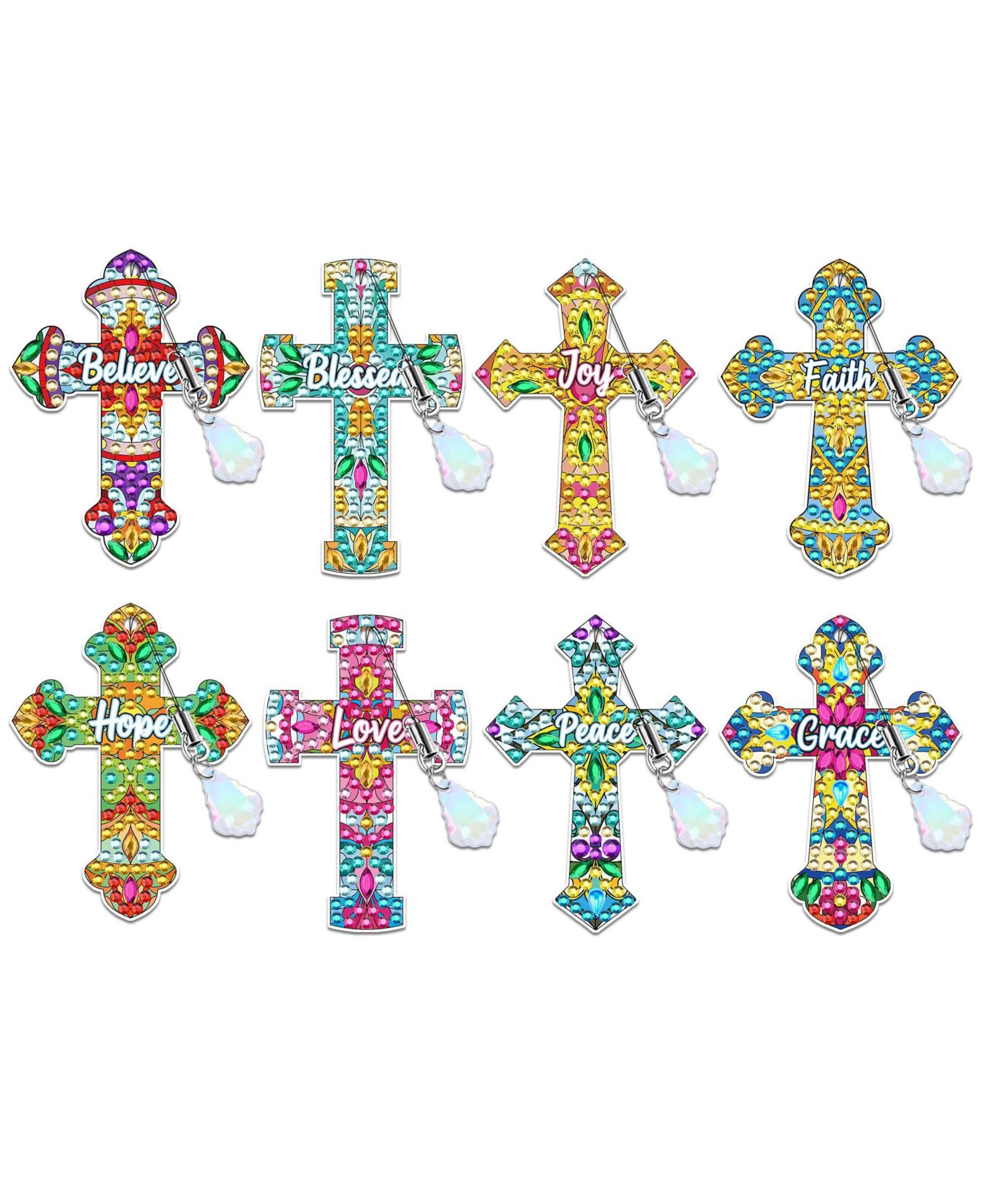 GNUADZ Boho Painting Bookmark Kit DIY Craft Gift