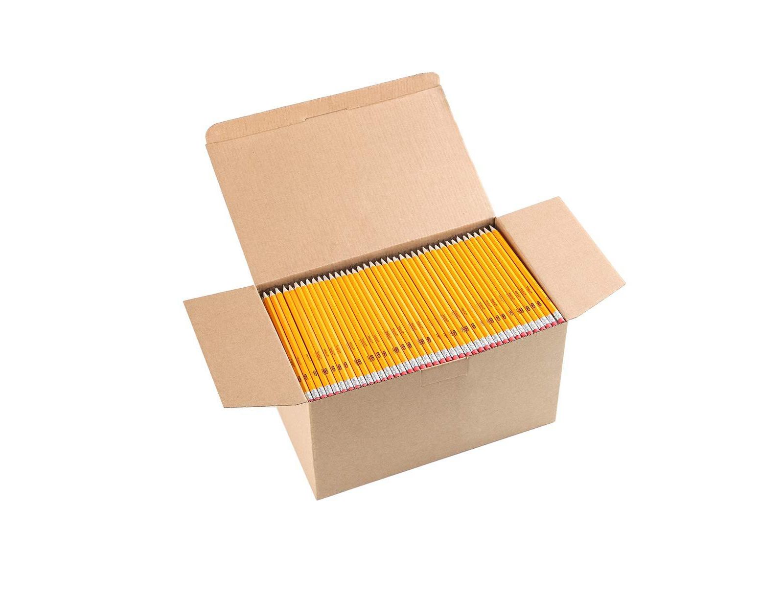 GNUADZ Wood-cased 2 HB Pencils Pre-sharpened 1000-count