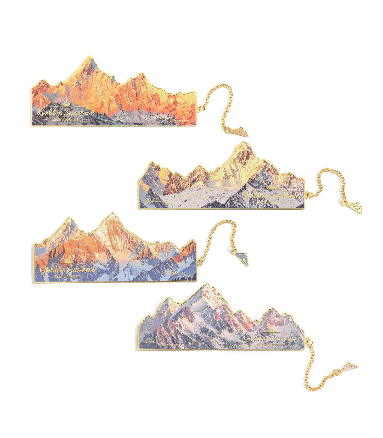 GNUADZ Sunshine Snow Mountain Bookmarks Reading Gifts