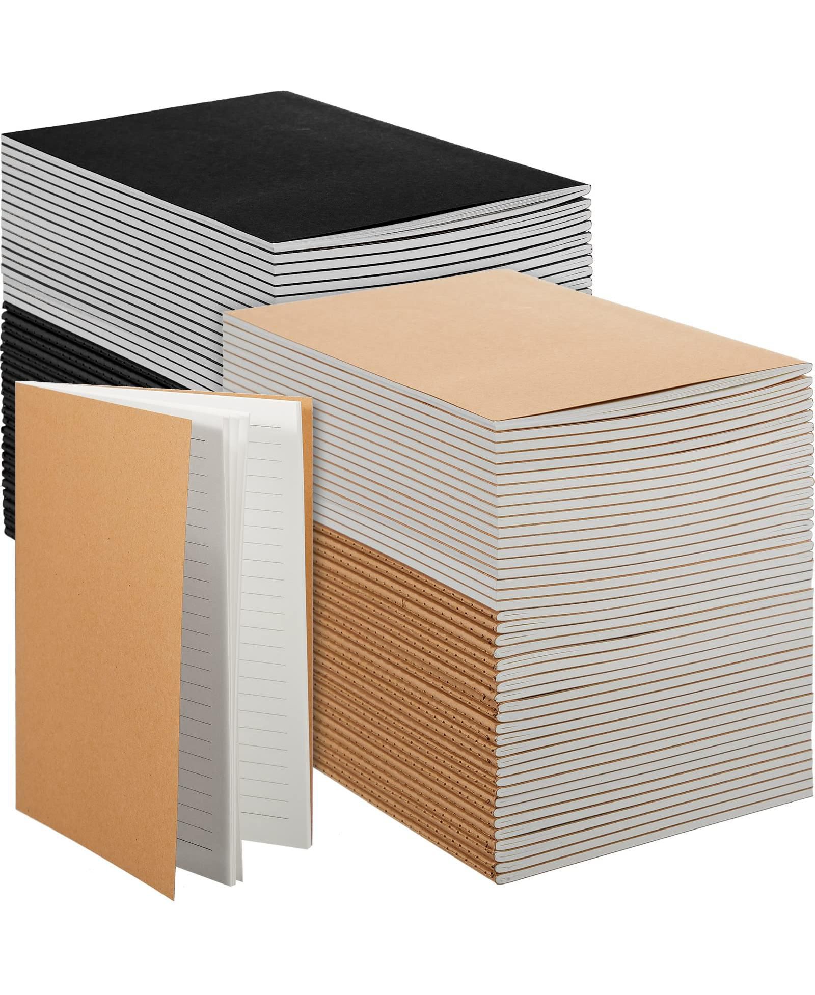 GNUADZ Journals Notebooks Bulk Softcover A5 Notepads Writing Sketch Travel Office