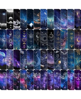GNUADZ Space Starry Night Bookmarks Classroom Rewards Gifts