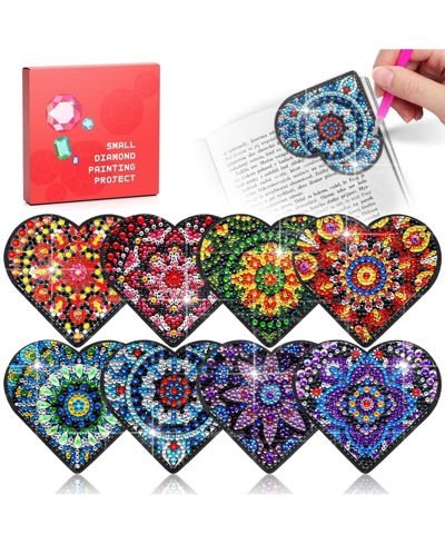 Закладка для книг GNUADZ Painting Bookmark с блестками для вышивки DIY