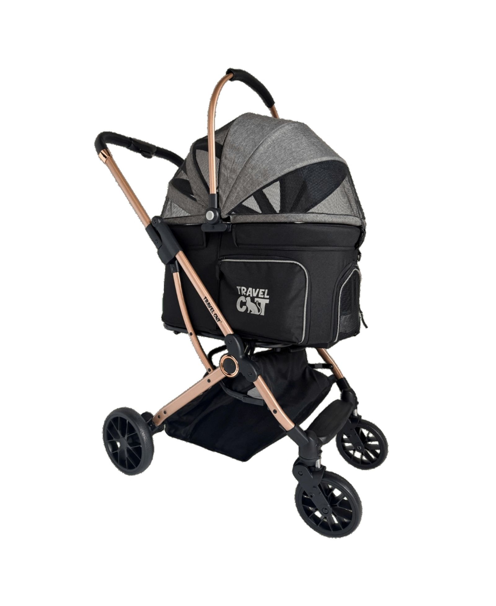 Travel Cat Whisker Wagon Deluxe Cat Stroller