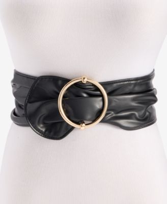 I.N.C. International Concepts Faux-Leather Sash Belt, Macy's Exclusive