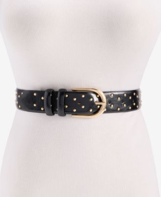 I.N.C. International Concepts Foil Dot Pant Belt, Macy's Exclusive