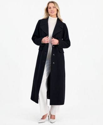 Anne Klein Женское однобортное пальто макси