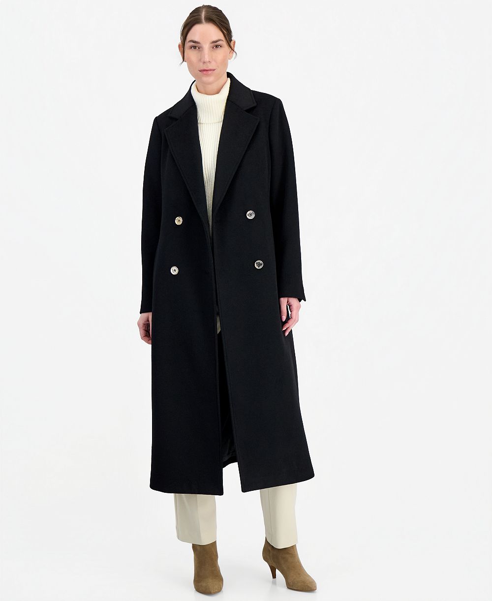 Женское пальто MICHAEL Michael Kors Double-Breasted Maxi