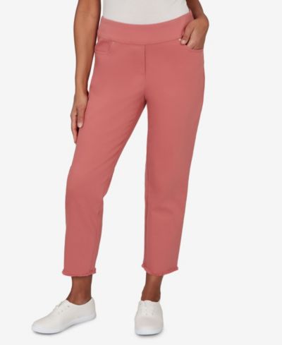 Брюки Alfred Dunner Petite Camden Market Rosewood Super Stretch Ankle