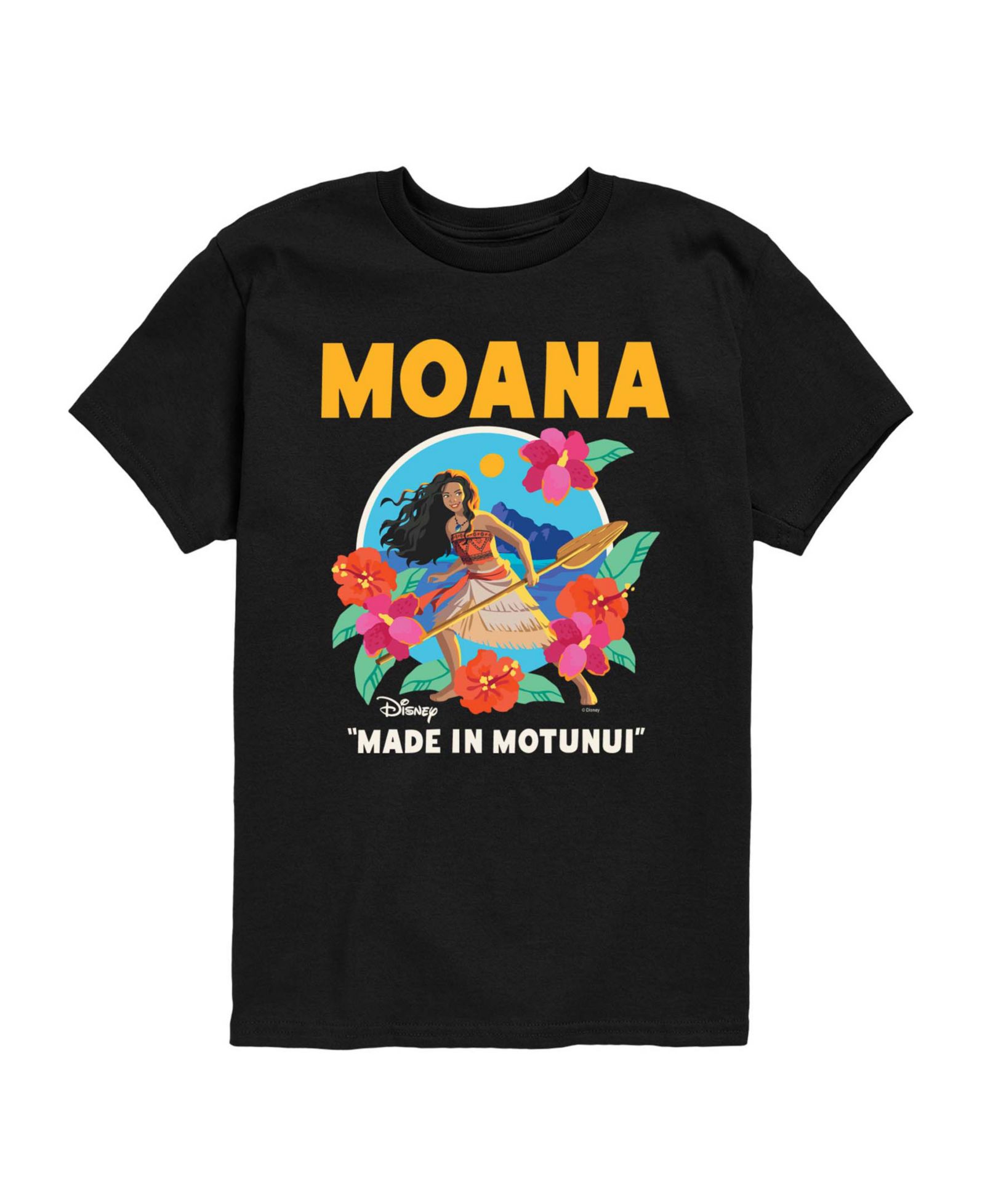 Детская футболка Moana с коротким рукавом для мальчиков