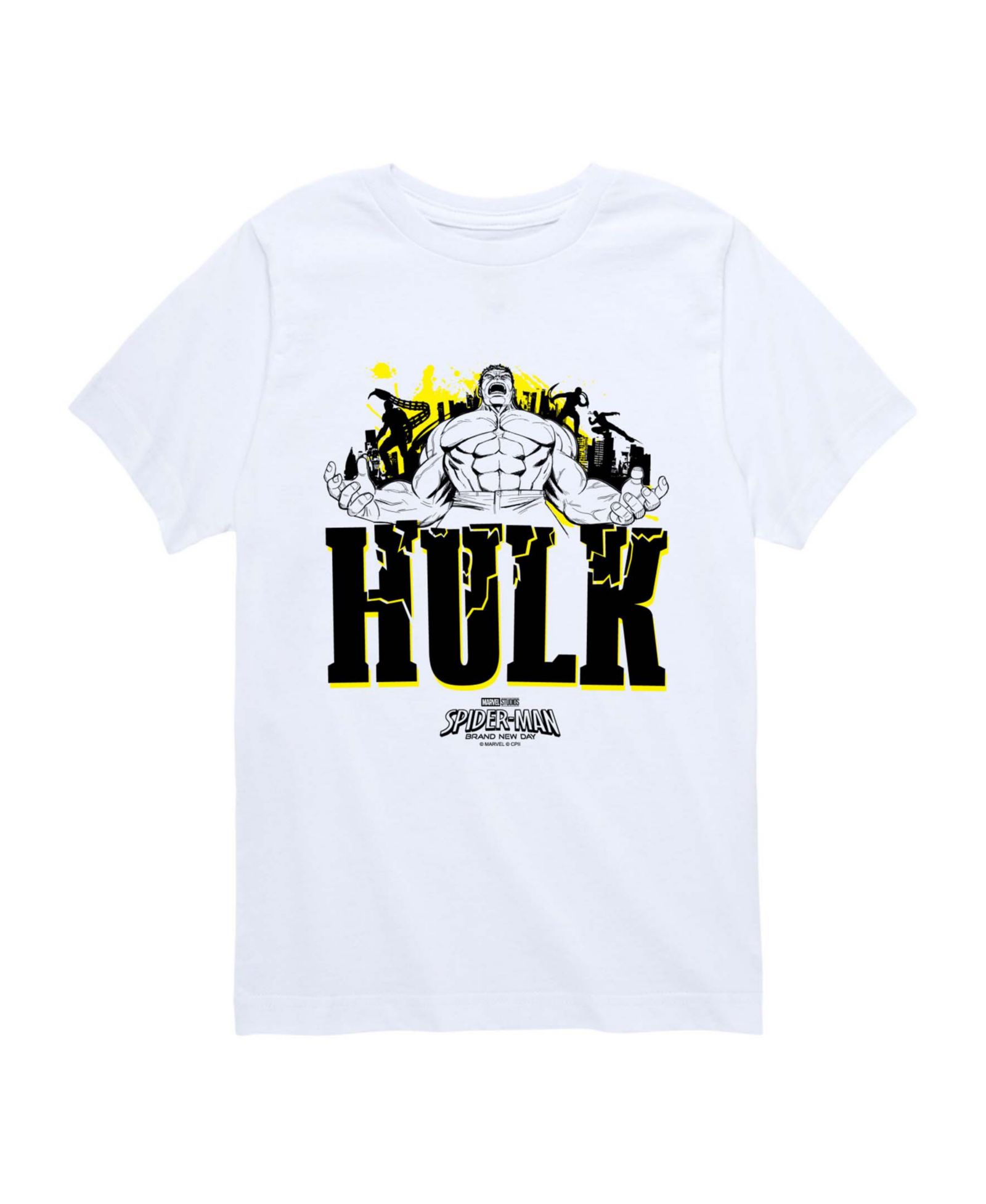 Детская футболка Marvel Boys' 8-20 Brand New Day Hulk Short-Sleeve