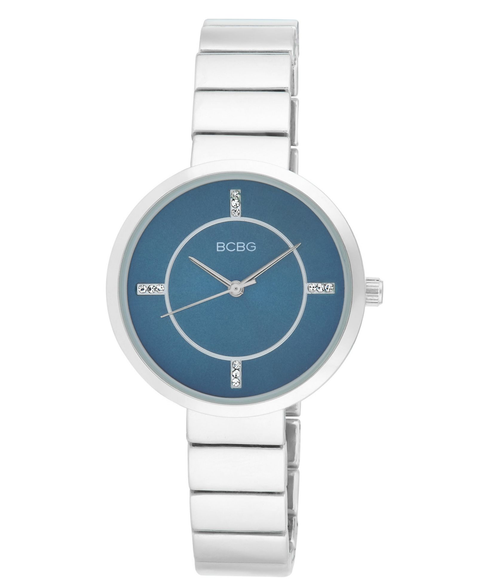 BCBG Женские наручные часы Quartz Silver Stainless Steel 36mm