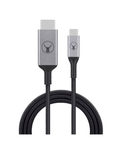 BonElk кабель USB-C to HDMI 4K60Hz, 5ft, с оплетенным шнуром FlexSR