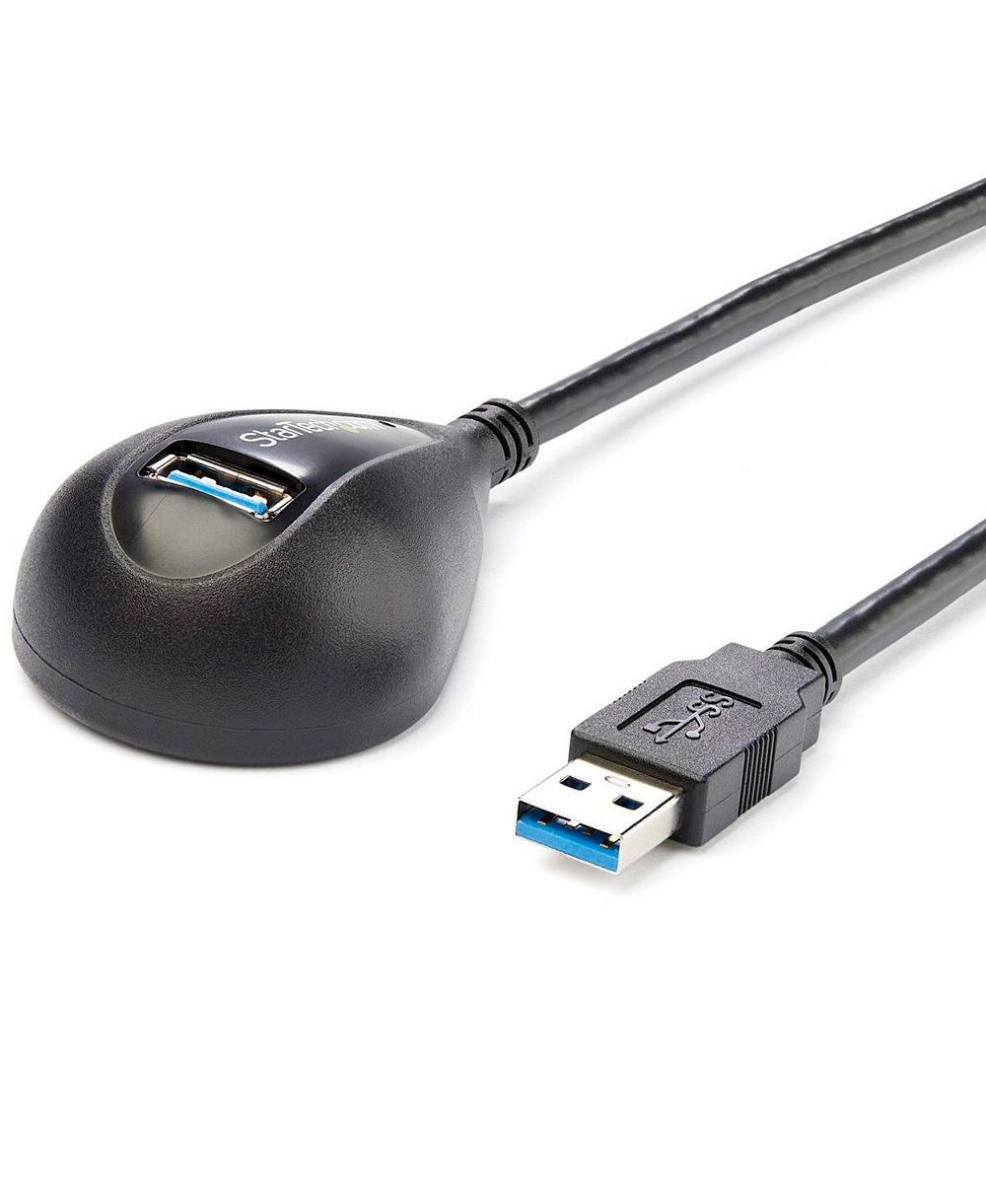 StarTech.com удлинительный кабель USB 3.0 SuperSpeed для настольного использования, 5 футов, 28 AWG
