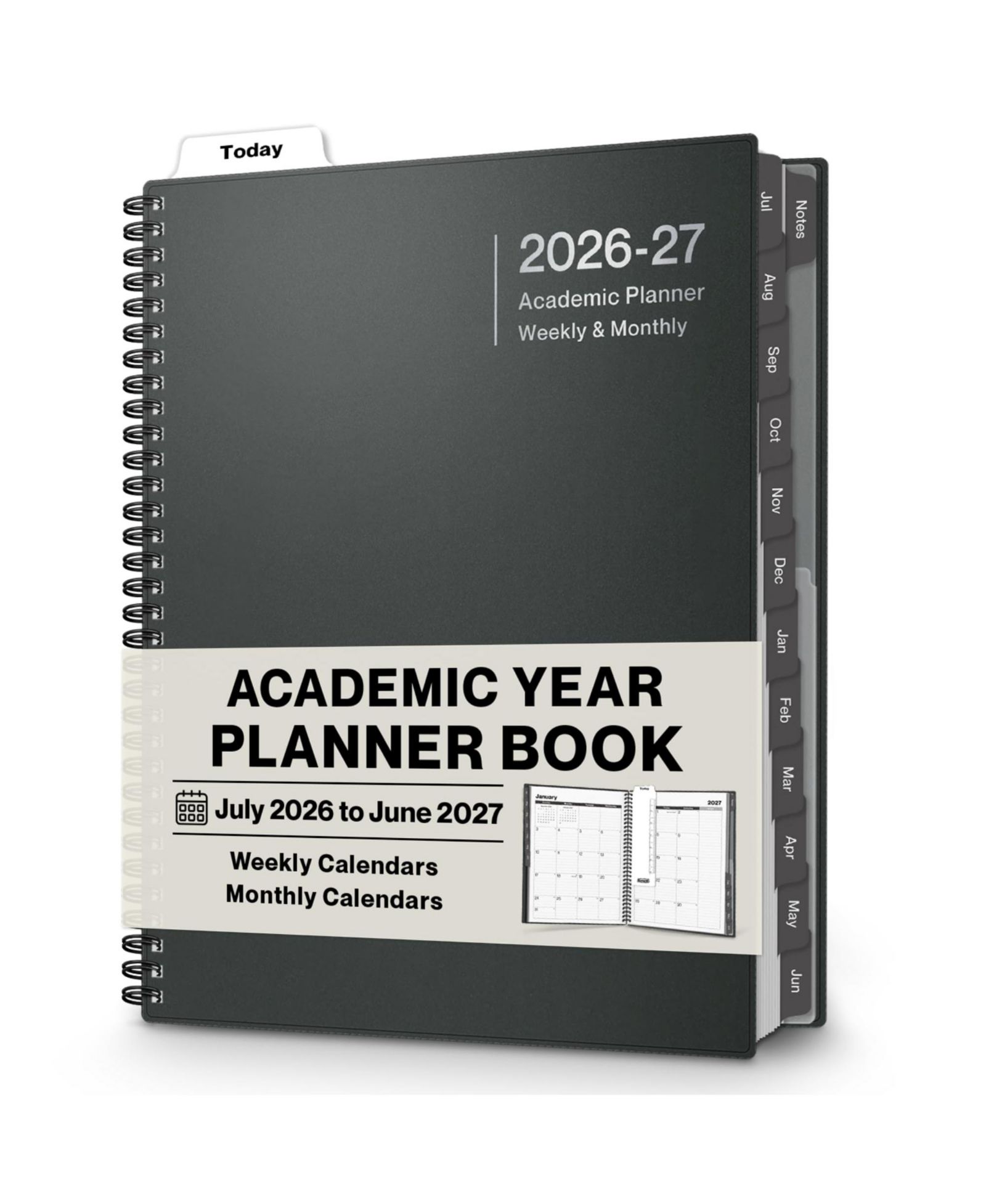 Планировщик GNUADZ Academic Year 2026-2027 Weekly Monthly Agenda