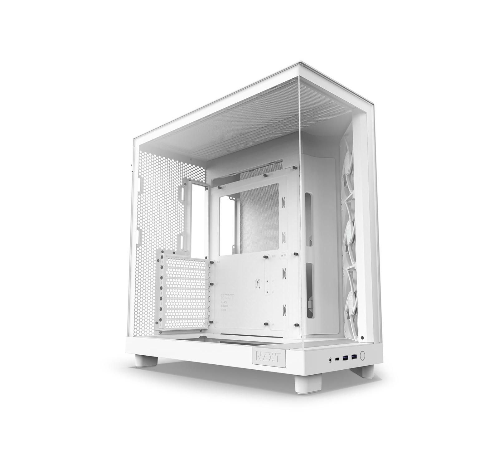 Корпус компьютера NZXT H6 Flow Compact Dual-Chamber ATX Mid-Tower Airflow