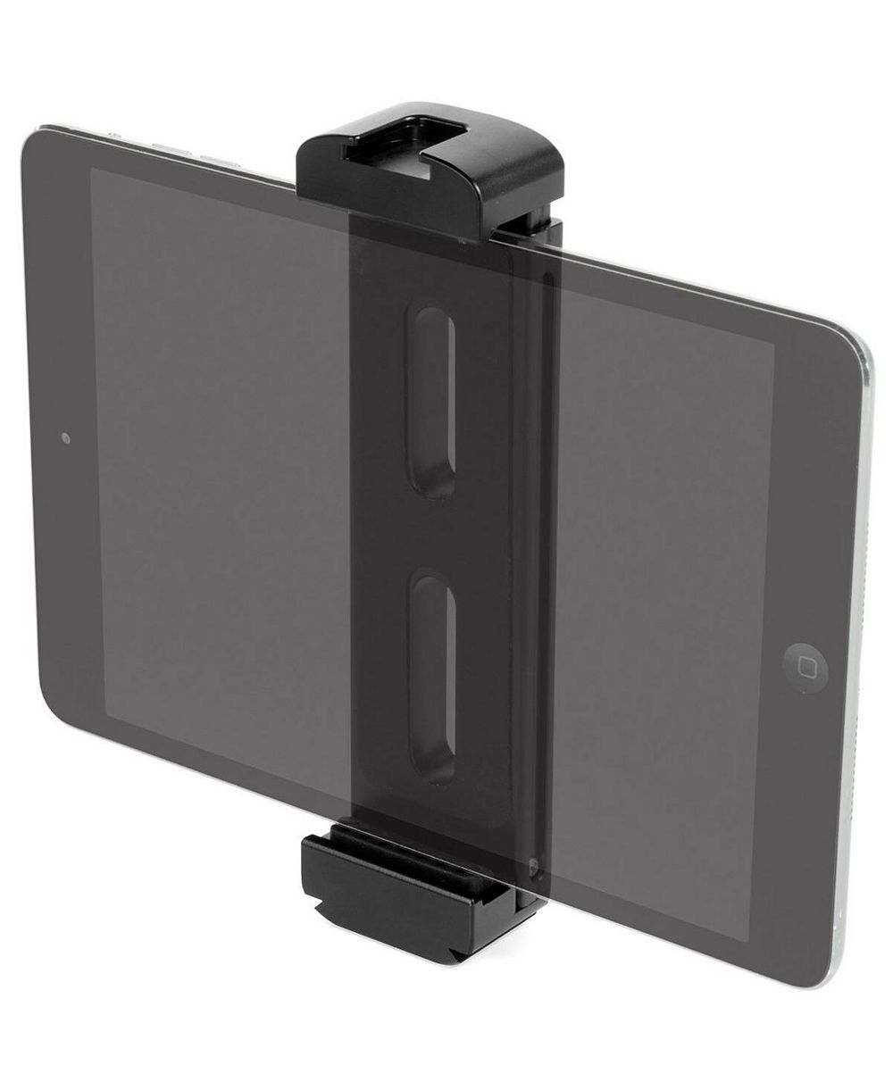 Shape Aluminum Tablet Tripod Mount With Cold Shoe Adjustable for iPad Mini, iPad 4, iPad Pro, and Surface Pro