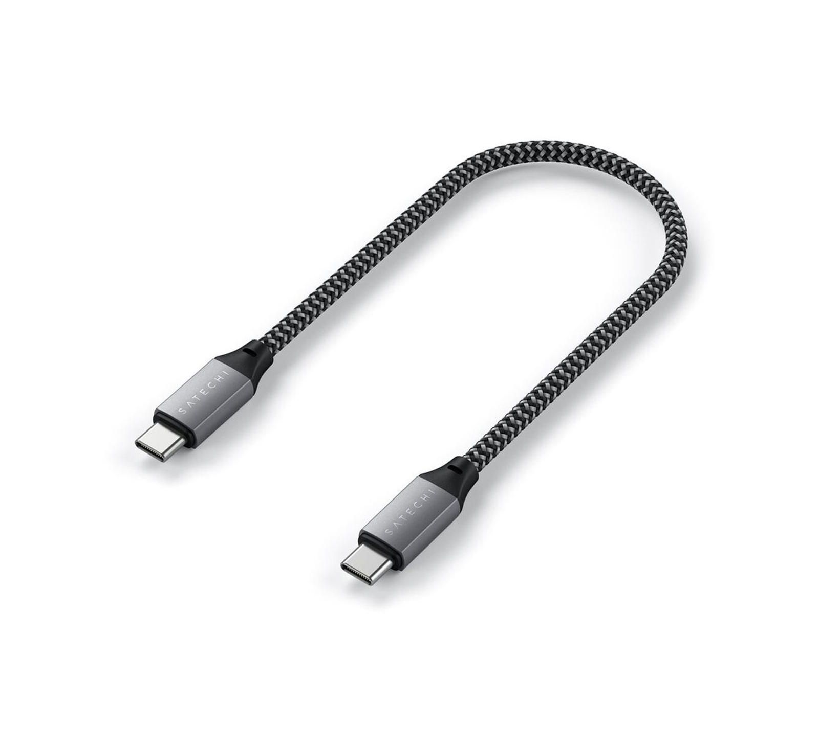 Satechi 10" Braided USB-C to USB-C Cable for USB Type-C Devices