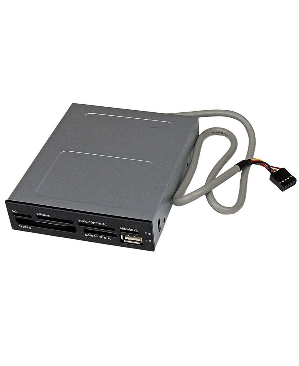 StarTech.com 3.5 дюйма передний отсек 22-в-1 USB 2.0 внутренний мультимедиа картридер