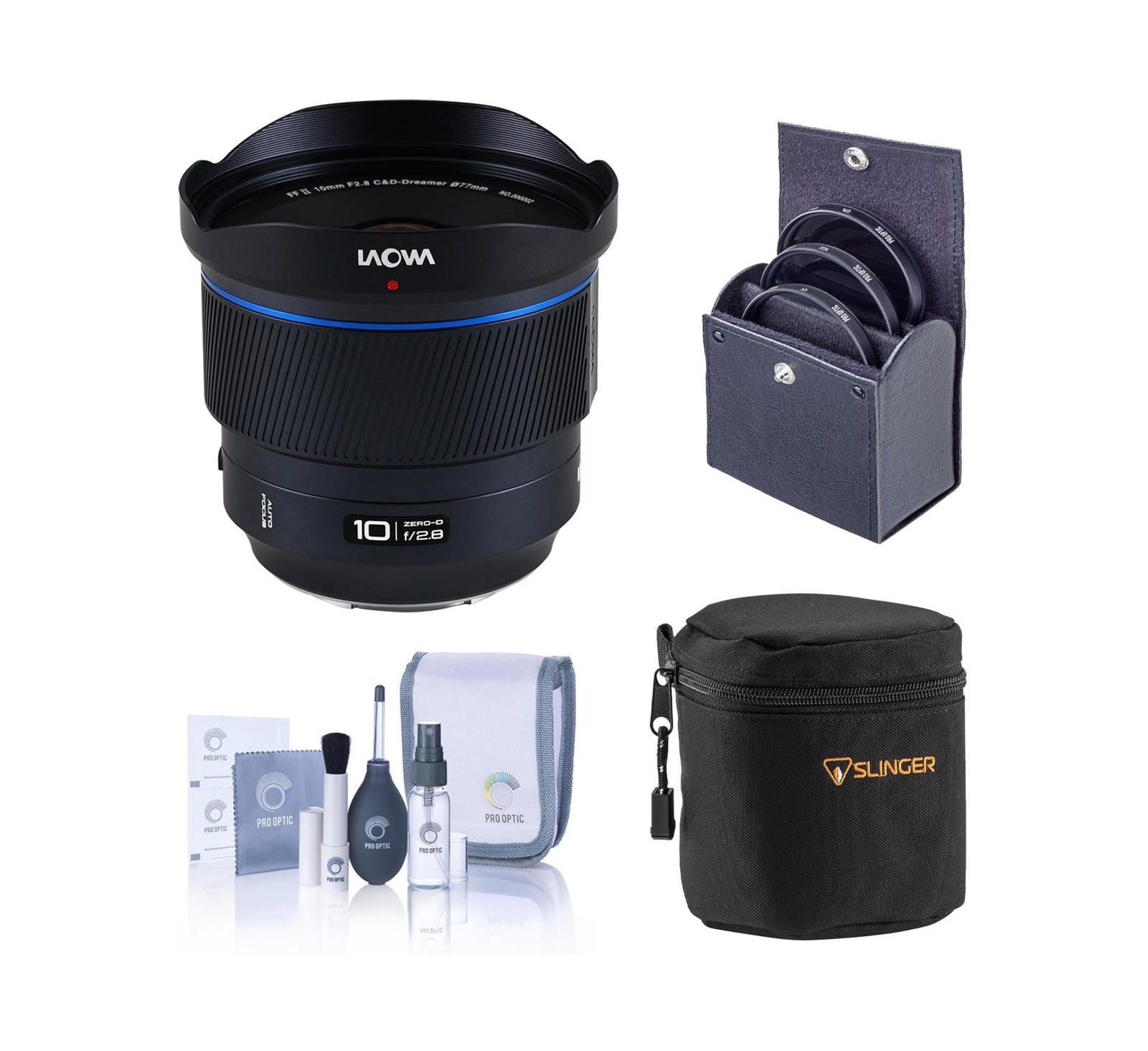 Venus Laowa 10mm f/2.8 Zero-D FF AF объектив для Sony FE с фильтром PRO OPTIC и чехлом