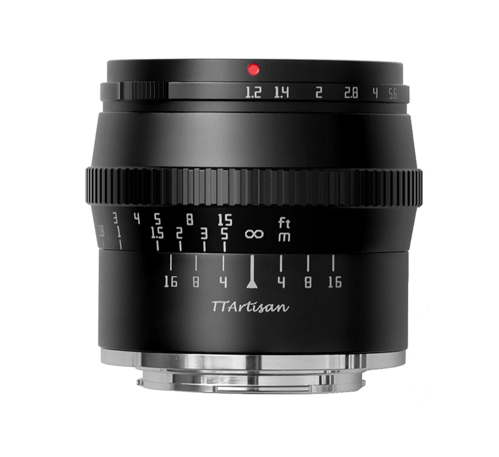 TTArtisan объектив 50mm f/1.2 для Olympus/LUMIX Micro Four Thirds