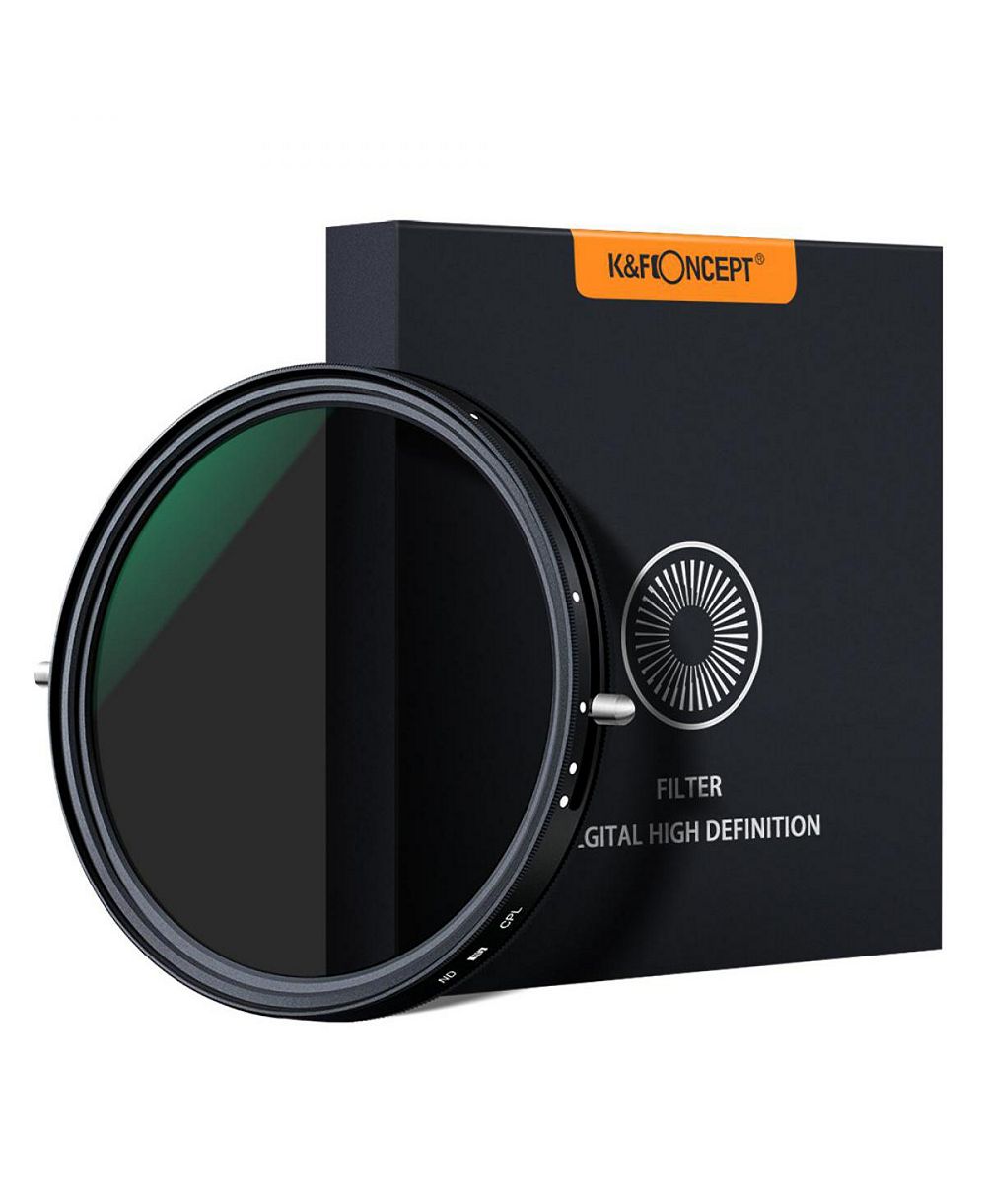 K&F Concept 43mm Super Slim Multi-Coating Variable ND8-ND2000 Filter