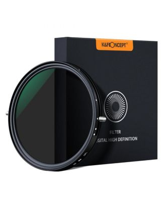 K&F Concept переменный фильтр ND8-ND2000, 72 мм, супертонкий, многослойное покрытие