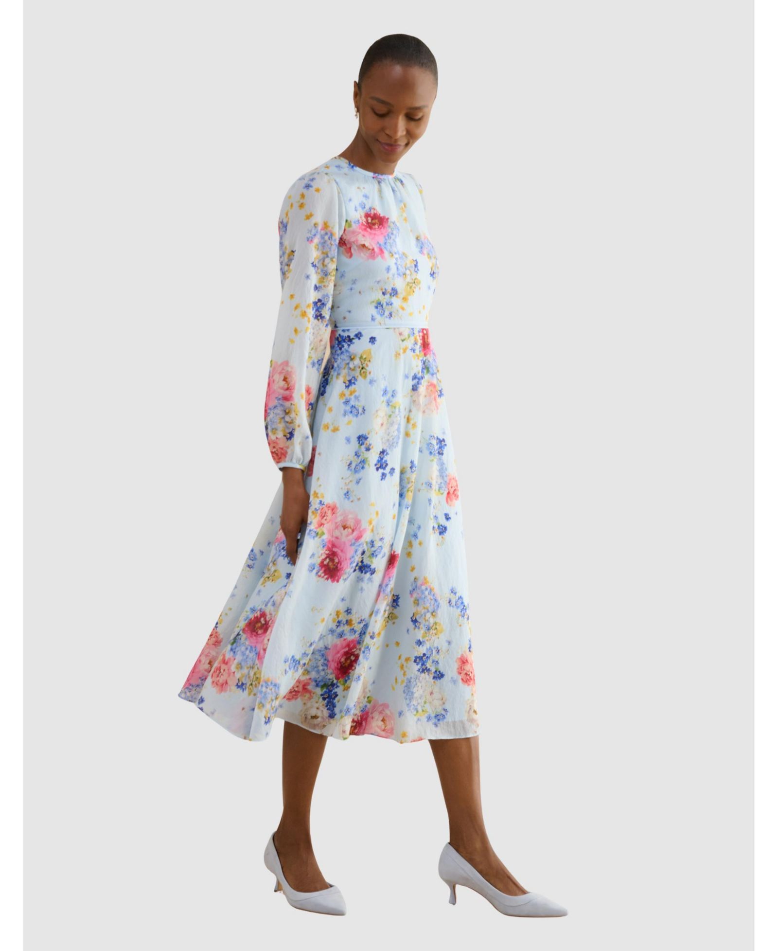 Платье миди Hobbs London Women's Constance Floral