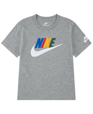 Nike Boys' 4-7 Club Logo Short-Sleeve T-Shirt
