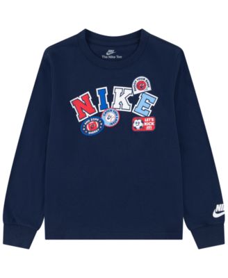 Nike Boys' 4-7 Graphic Long-Sleeve T-Shirt