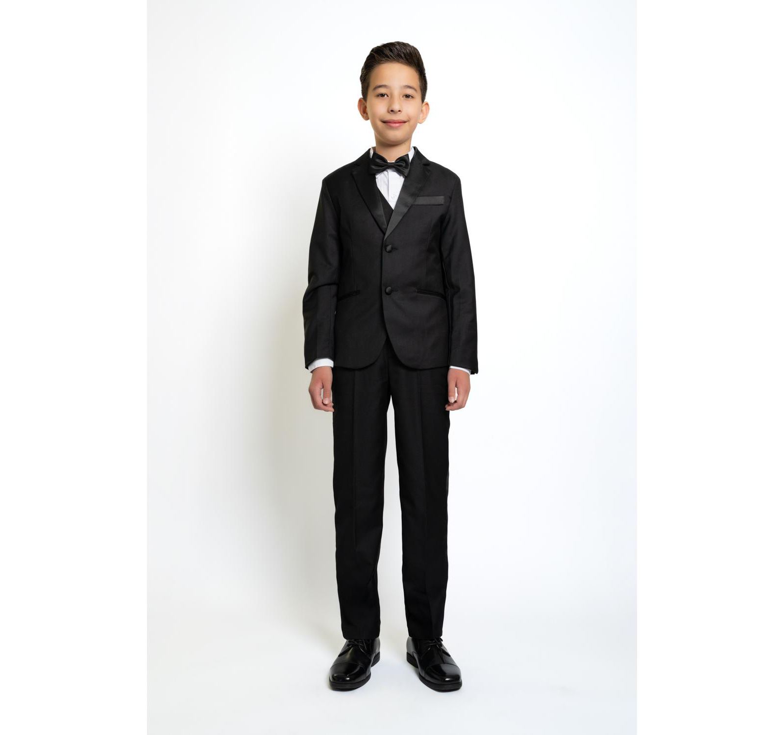 Комплект смокинга Peanut Butter Collection для мальчиков 007 Slim Fit, 5 предметов: рубашка, галстук-бабочка, пиджак, жилет и брюки