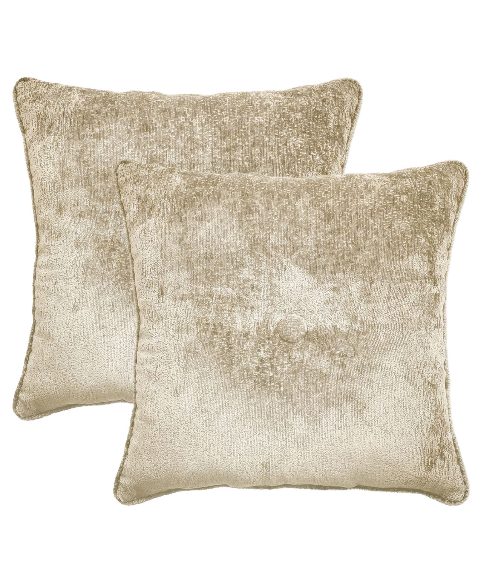 Edie@Home Delmonico Chenille 2-Pack Decorative Pillows, 20" x 20"