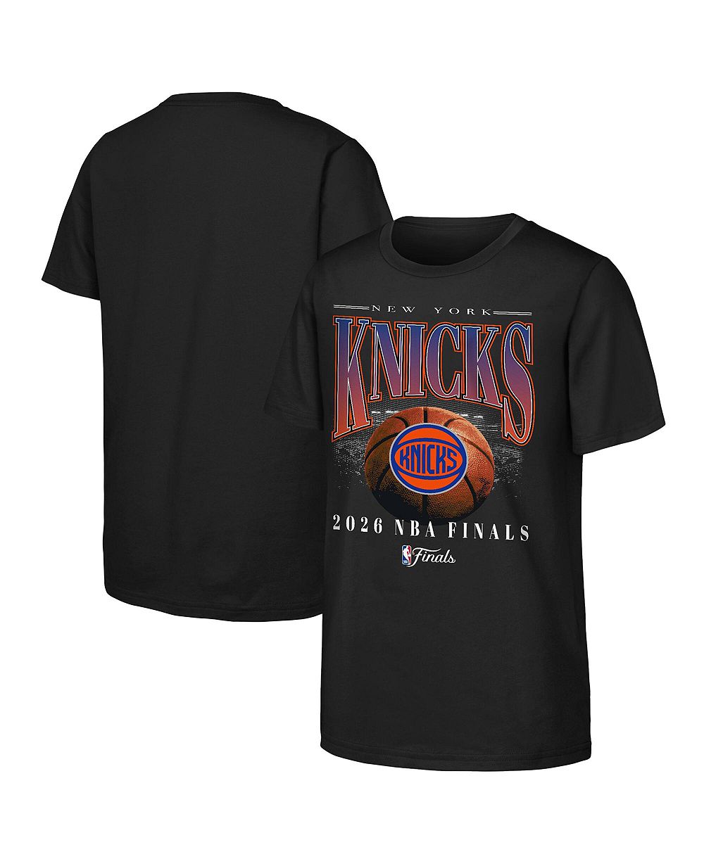 Детская футболка Outerstuff Black New York Knicks 2026 NBA Finals