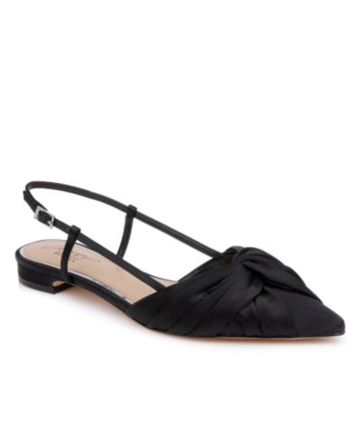Jewel Badgley Mischka Women's Zarah Slingback Flats