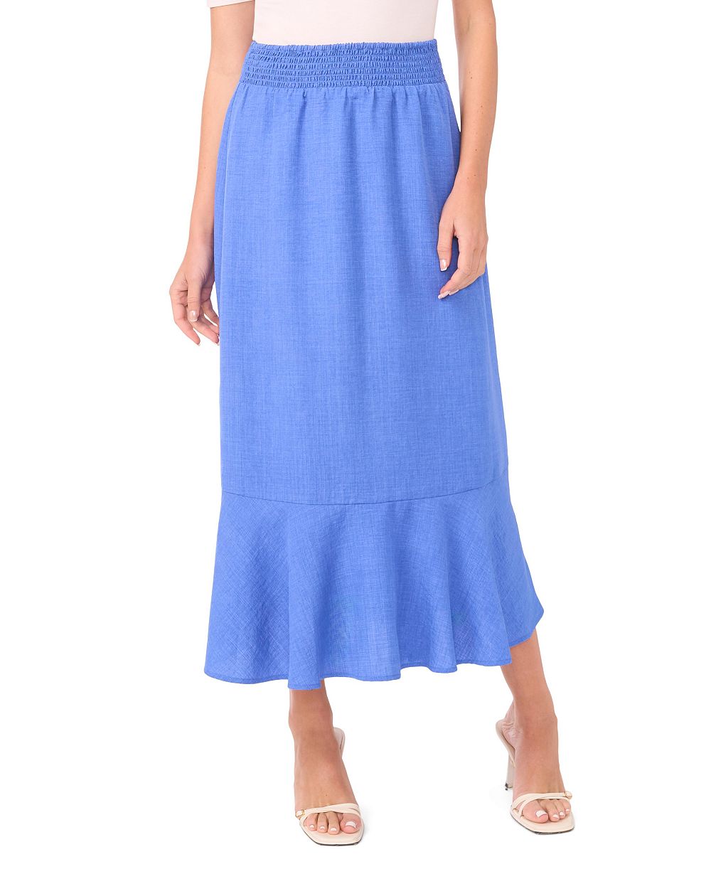 Женская юбка Vince Camuto Ruffle Hem Smocked Waist