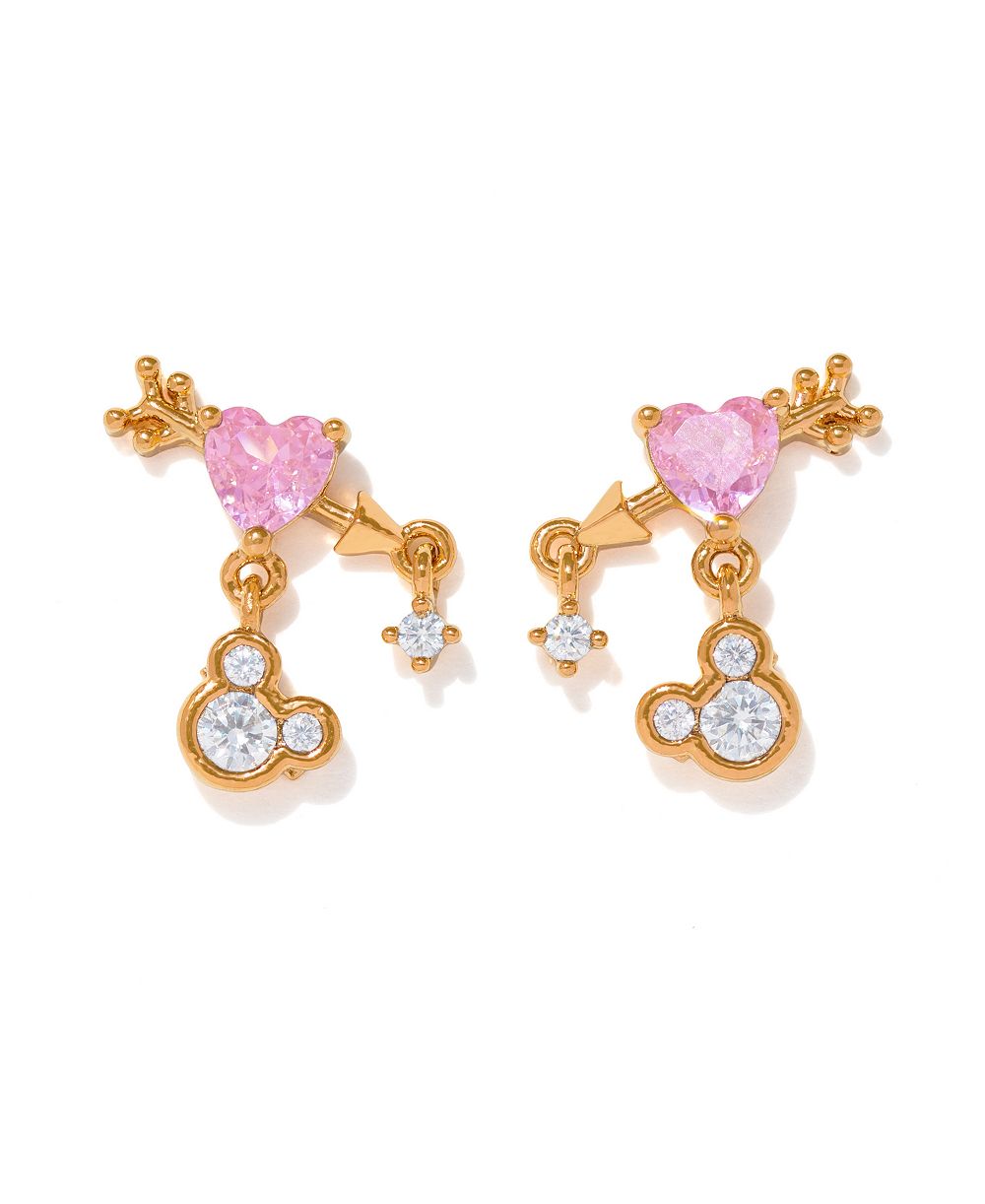 Серьги-подвески Girls Crew Crystal Disney Heartstruck Mickey Mouse