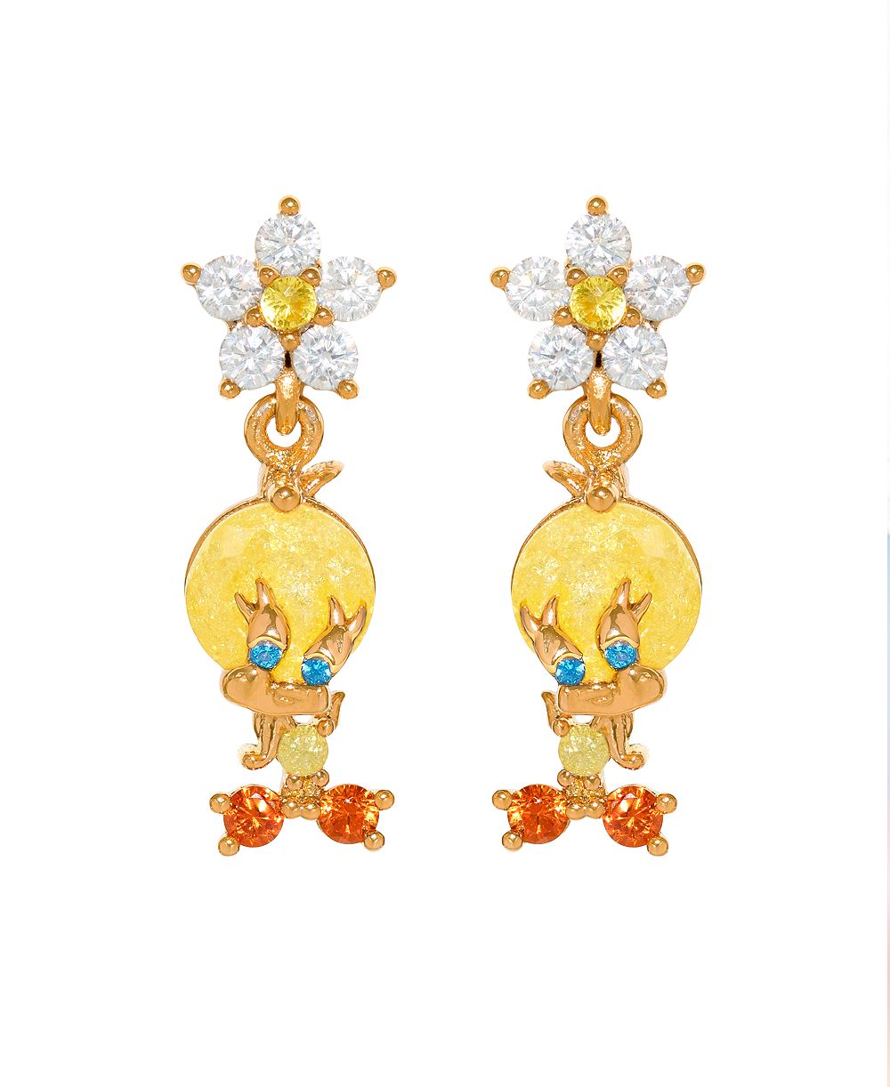 Girls Crew серьги Crystal Looney Tunes Tweety Bird