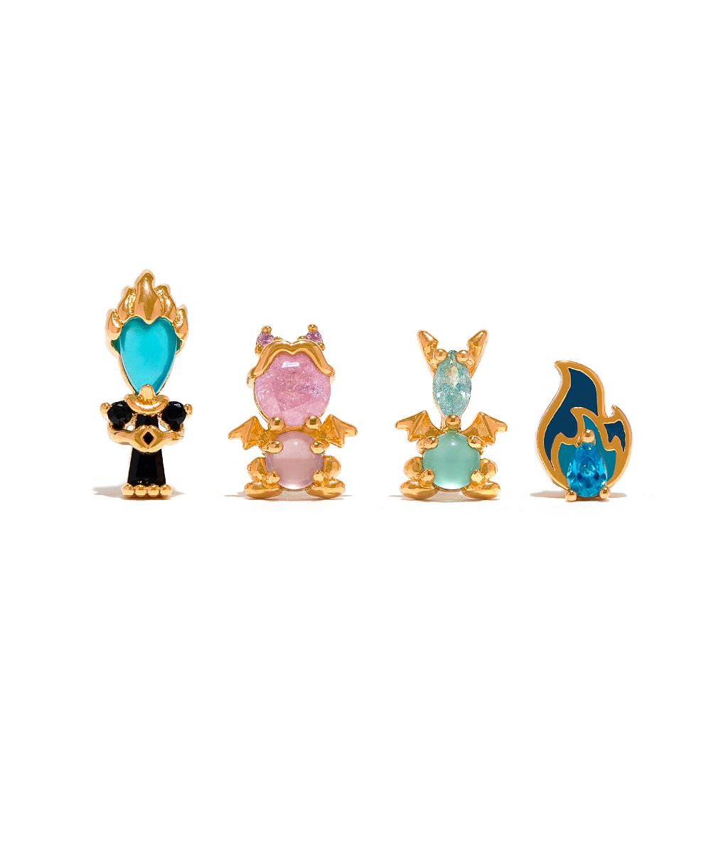Набор серег Girls Crew Crystal Disney Hercules' Hades Earring Set