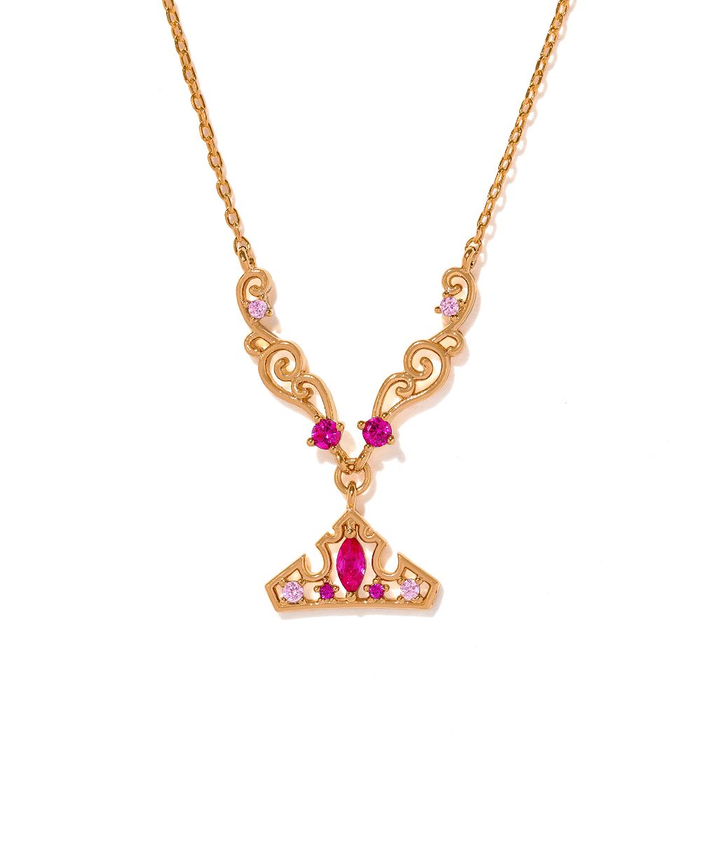Girls Crew Кристальное ожерелье Disney Princess Sleeping Beauty Aurora