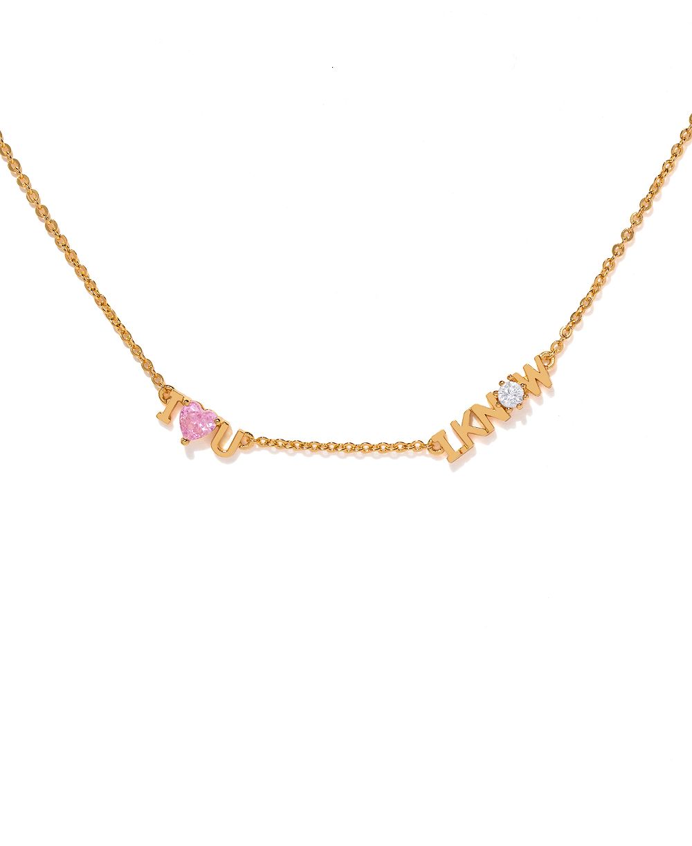 Girls Crew ожерелье Crystal Star Wars™ I Love You, I Know