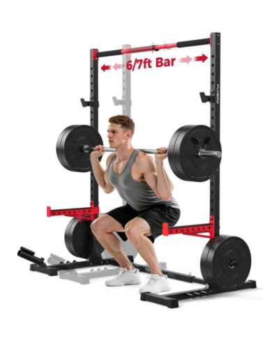 FED FITNESS регулируемая стойка для приседаний с перекладиной для подтягиваний